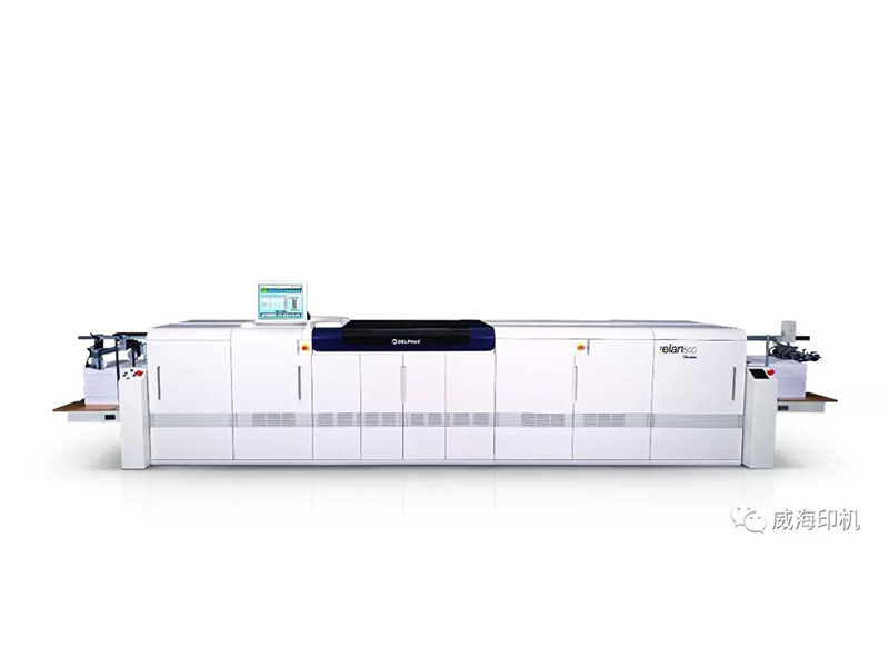 Let me show you the Weifeng Elan 500 high-speed digital inkjet printing machine!